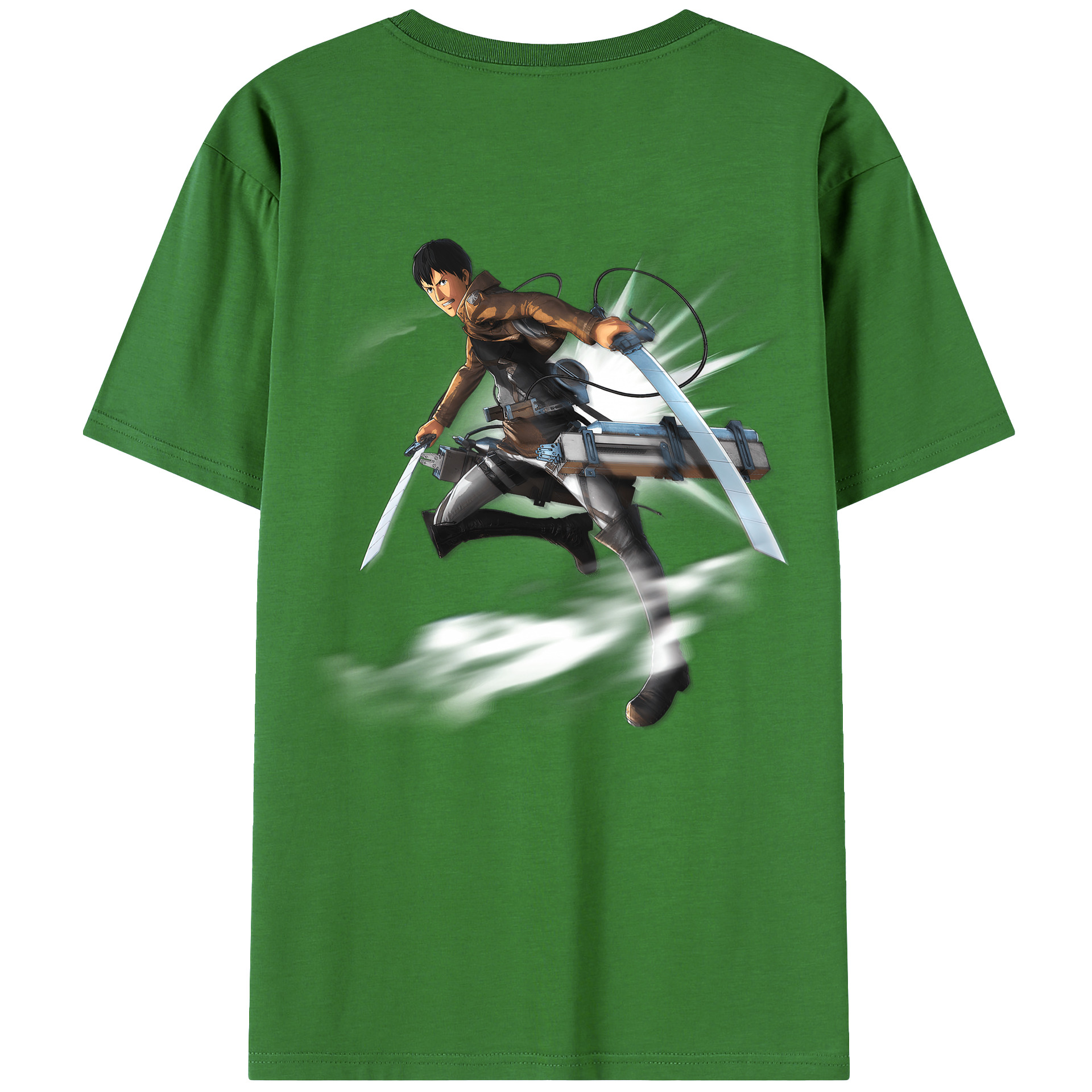 （画像用） 進撃の巨人 ベルトルト・フーバー Attack on Titan Bertholdt Hoover レディース半袖Tシャツ(バックプリント)
